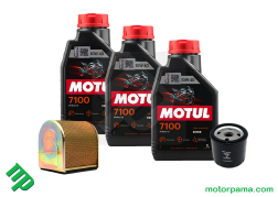 kit tgl 3 motul + filtro olio voge 150350015-0001 + filtro aria 180100120-0001